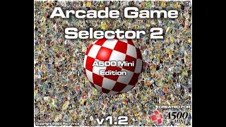 AMIGA GAME SELECTOR AGS EN WINUAE [upl. by Lleraj498]