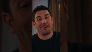 Funny bloopers with Jason Biggs and Jenny Mollen DinnerandaMovie  TBS [upl. by Latta628]