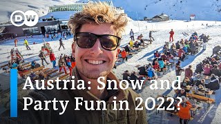 Skiing and Aprés Ski in Ischgl Austria with DW’s Lukas Stege  Impressive Alpine Winter Landscape [upl. by Lieno293]