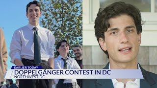 Jack Schlossberg lookalike contest held in DC [upl. by Jolanta]