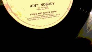 Rufus amp Chaka Khan  Aint nobody 1983 12quot Soul Classic [upl. by Betthel]