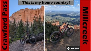 Crawford Pass amp Millcreek are magical trails  Mountain Biking the Paunsaugunt Plateau Utah [upl. by Einaj]