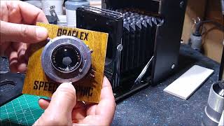 Graflex Speed Graphic Restoration Part 7 ShutterLens Assembly Restoration [upl. by Attey769]