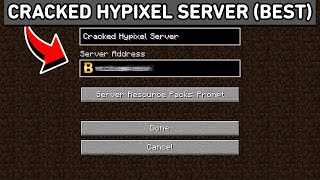 The Best Cracked Hypixel Server Bluepixel [upl. by Inad40]