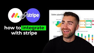 How To Integrate Stripe With mondaycom Using Zapier [upl. by Bravin]