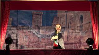 Italy puppet show 《Sandrone》2017 by Pippo [upl. by Fanchette843]