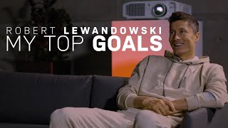 Robert Lewandowski  My top goals [upl. by Nosdrahcir759]