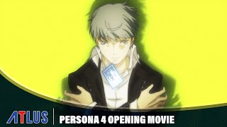 Persona 4 PlayStation 2  Opening Movie  Persona 25th [upl. by Agnot465]