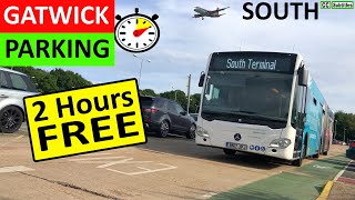 Gatwick Airport Parking South Terminal 2 HOURS FREE avoid Gatwick Airport Drop off Charge [upl. by Elleoj203]