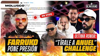 Farruko le tira a Anuel denuevo  Ultima ronda del quotTirale a Anuel Challenge [upl. by Nho]