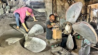 How a Powerful Ship Propeller Manufacturingthe Amazing Process Of Making Forge Ship Propeller [upl. by Giglio]