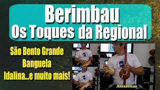 Os Toques Capoeira Regional de Bimba  Tocar Berimbau [upl. by Sigsmond]