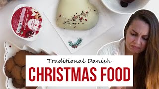 TRADITIONAL DANISH CHRISTMAS FOOD trying mulled wine risalamande æbleskiver amp Christmas dinner [upl. by Baalbeer544]