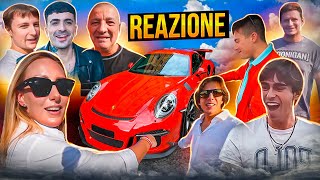 La REAZIONE alla mia NUOVA PORSCHE [upl. by Nalym]