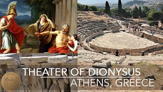 Theater of Dionysus  Acropolis of Athens  Greece  4K [upl. by Damiani934]