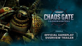 Warhammer 40000 – Chaos Gate Daemonhunters – Console Official Gameplay Overview Trailer [upl. by Eselehs3]