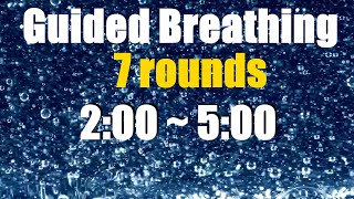 7 rounds Advanced Breathing Technique Wim Hof  Pranayama [upl. by Sherm]