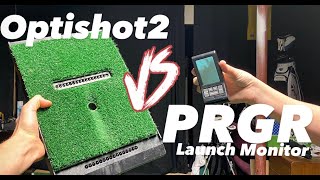 Optishot2 VS Launch Monitor [upl. by Nauqel864]