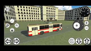 Micro Trolleybus Simulator Поездка на троллейбусе ЗиУ 9 [upl. by Perron895]