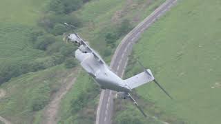 The Mach Loop A400m at Bluebell 11062018 [upl. by Eladroc]