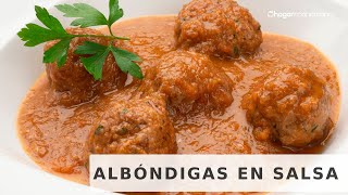 ALBÓNDIGAS EN SALSA  La receta de Karlos Arguiñano [upl. by Eahs]