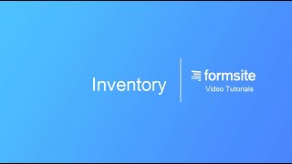 Manage Inventory with your Formsite form [upl. by Sherrard]