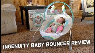 Ingenuity Automatic Baby Bouncer Product Review [upl. by Alul]