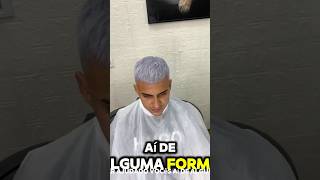 Tutorial Rápido De Platinado Em Cabelo Masculino 💈💥 [upl. by Delanty]