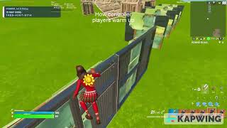 how controller players warm up vs keyboard players shorts viral gaming fortnite [upl. by Annnora654]