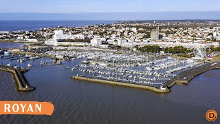 Royan  Drone  Documentaire Aérien 4k  Aerial Footage 4k [upl. by Zarger]