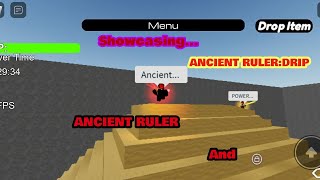 Showcasing Ancient Ruler and his drip version in ATG  Another Trollge Game [upl. by Dnartreb]