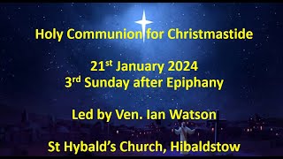 Communion  3rd after Epiphany [upl. by Calbert]