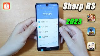 Đánh giá và Test Game Sharp Aquos R3  Giá 23tr trên Shopee [upl. by Nner]