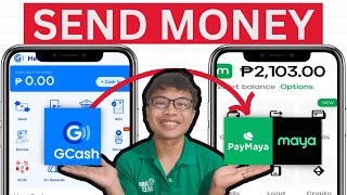 HOW TO SEND MONEY FROM GCASH TO PAYMAYA 2023 mayagcash [upl. by Amian]