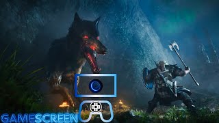 Assassins Creed Valhalla 2020  Fenrir Wolf Scene 4K HD [upl. by Ruyle896]