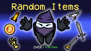 Among Us But RANDOM ITEMS Mod [upl. by Nottage]