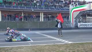 Start FINAL KZ2 Winter Cup Lonato Italy [upl. by Fatma151]