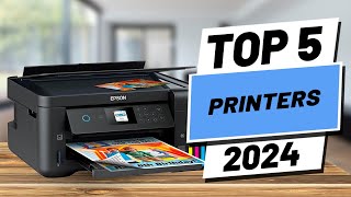 Top 5 BEST Printers of 2024 [upl. by Nodnrb]