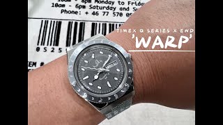 TIMEX Q x END WARP  CARTIER LONDON CRASH inspired COP OR NOT TO COP [upl. by Ajnat383]