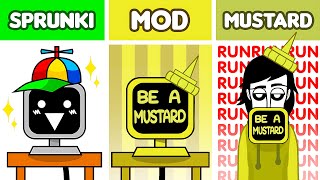 Incredibox Sprunki VS Mustard Sprunki VS OG Incredibox Mustard ALL Characters Comparison [upl. by Eneleuqcaj]