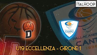 U19 Eccellenza  ALLIANZ DERTHONA BASKET vs COLUMBUS PALLACANESTRO CANTU [upl. by Idak374]