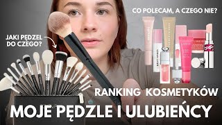 VLOG Mój RANKING Kosmetyków do UST  Jakich PĘDZLI używam do makijażu 💄🌸💅🏻 [upl. by Eilyah]