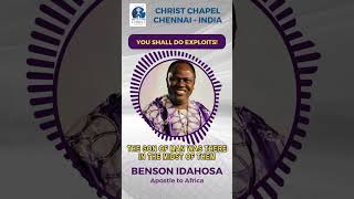 You shall do Exploits  Benson Idahosa ChristChapel ApostletoAfrica ArchBishop RevVPIsaac [upl. by Trisa]