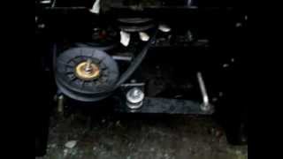 John Deere x300r DIY k46 transmission cooling [upl. by Sessilu]