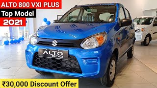 2021 Maruti Suzuki Alto 800 VXI Plus Detailed Review  On Road Price Features Mileage  Alto 800 [upl. by Leaw]