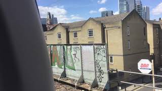 Journey on c2c from Limehouse To Fenchurch Street [upl. by Calendre]