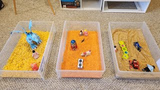 How to make a cheap and fun sensory tray unit for your child [upl. by Stoat335]