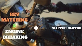 DOWNSHIFTING  REV MATCHING vs ENGINE BRAKING vs SLIPPER CLUTCH [upl. by Harneen]