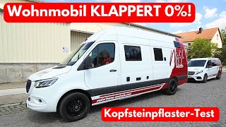 WOHNMOBIL KLAPPERT GAR NICHT Wohnmobile 2023 Rennsprinter Rütteltest Motorhome Exclusive Riesa [upl. by Rosana]