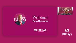 Webinar Firma electrónica [upl. by Bertelli]